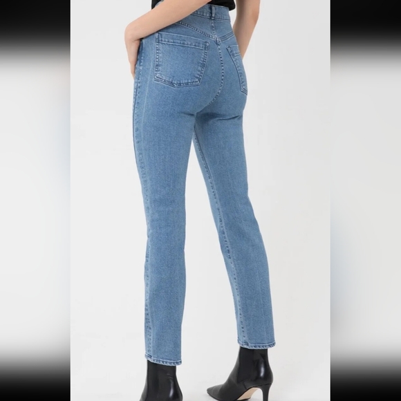 Jason Wu Light Blue High Rise Slim Jeans - Picture 9 of 9